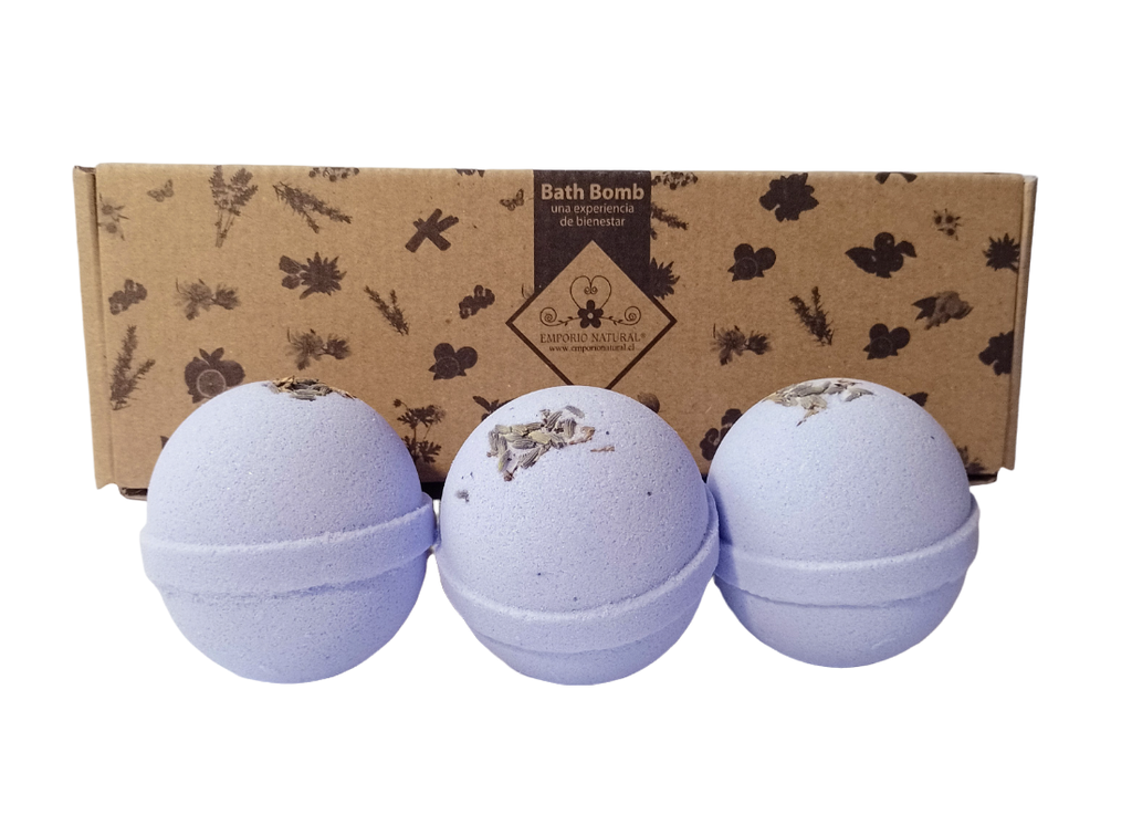 Bombas De Baño Efervescentes Caja 3 Unid. 160 Gr C/u