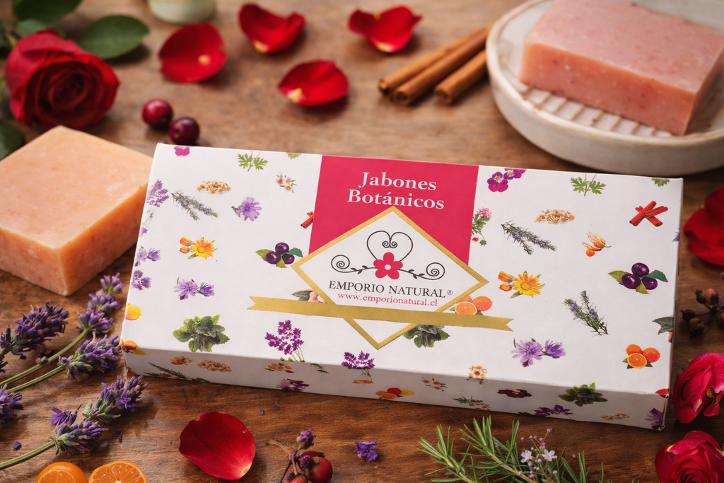 Caja 3 Jabones Botánicos